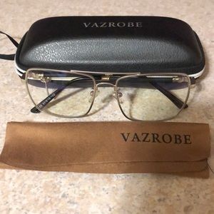 VEZROBE CLEAR LENS GLASSES